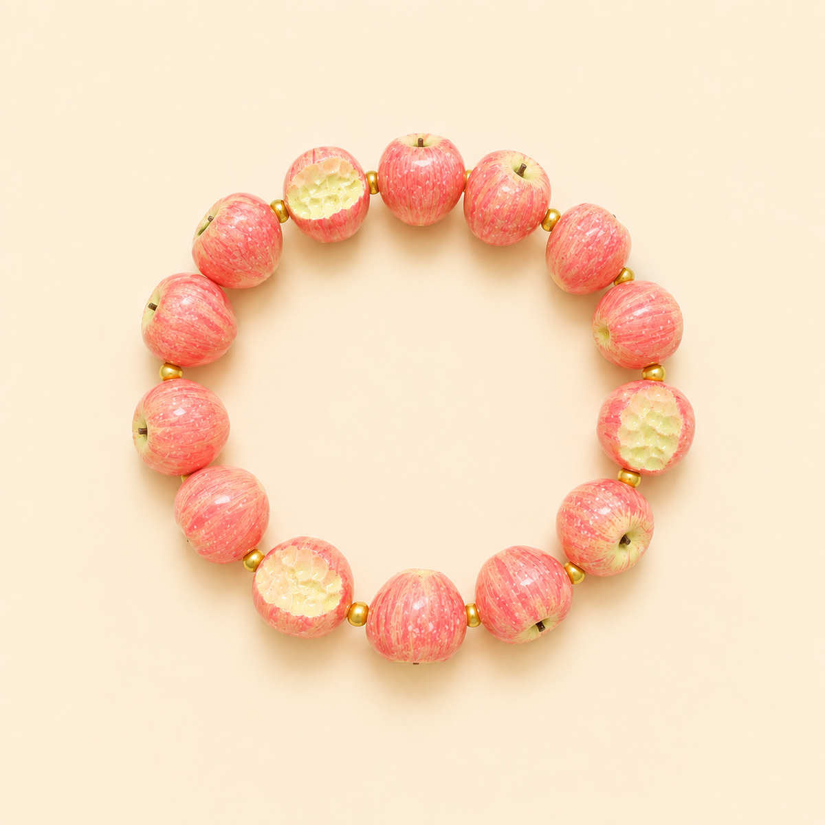 Pink Apple Orchard Bracelet 🍎