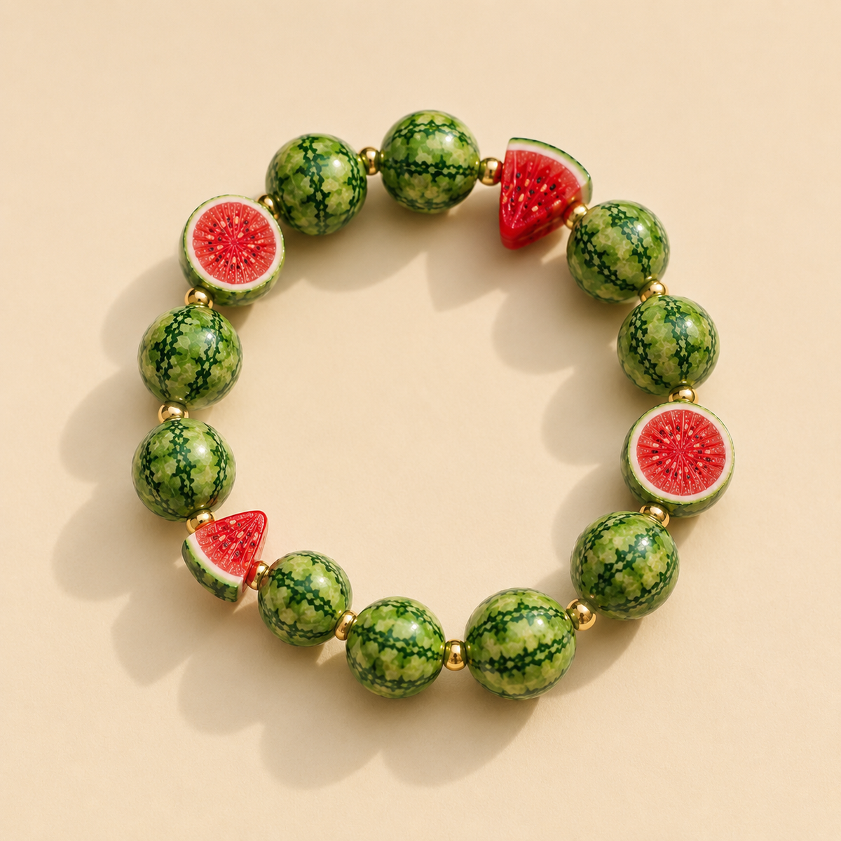 Watermelon Picnic Bracelet