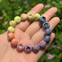 Blueberry Ripening Bracelet – Handmade Fruit Jewelry