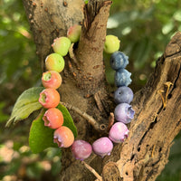 Blueberry Ripening Bracelet – Handmade Fruit Jewelry