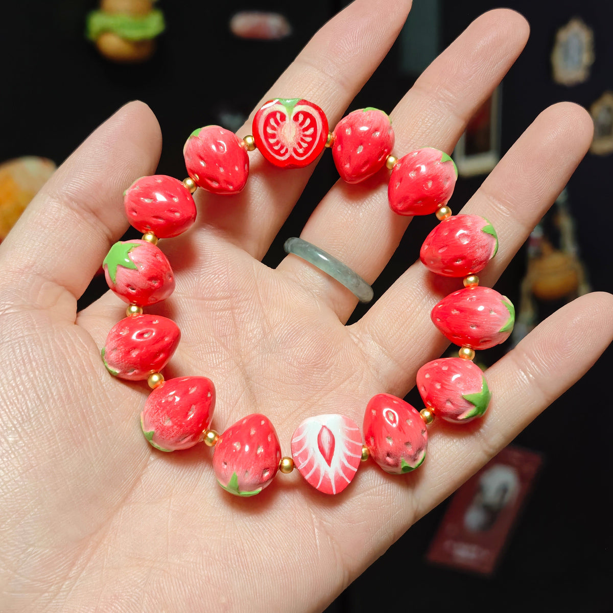 Strawberry Garden Bracelet