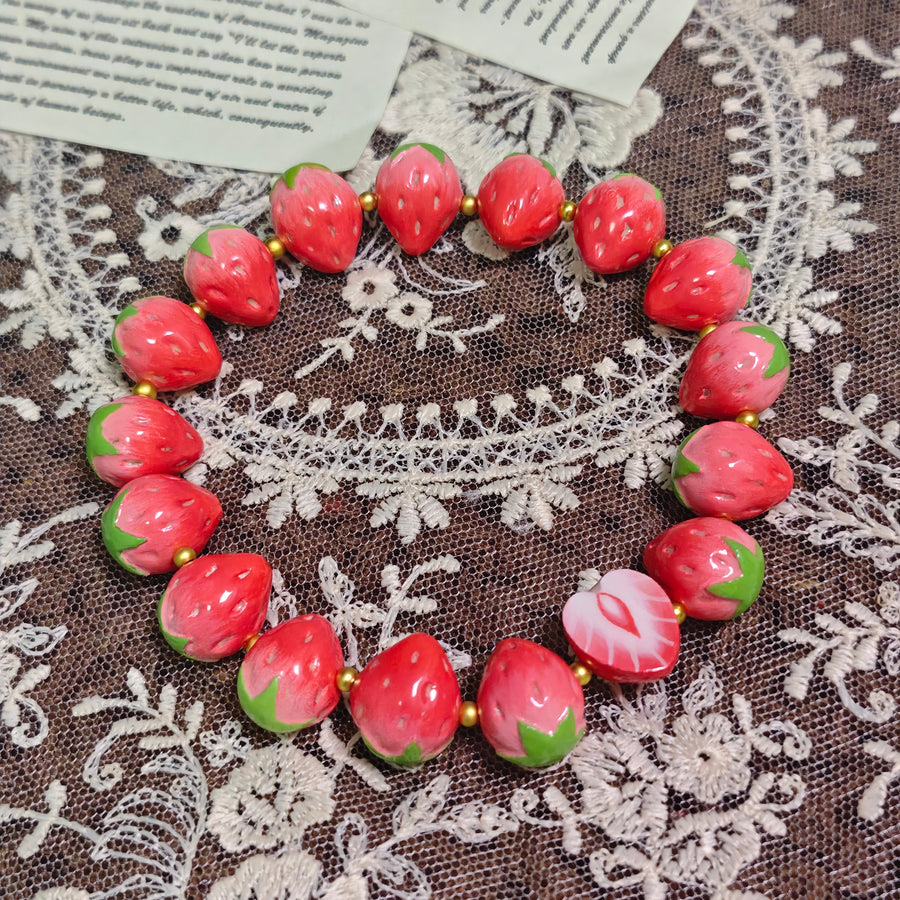Strawberry Garden Bracelet