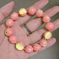 Pink Apple Orchard Bracelet 🍎